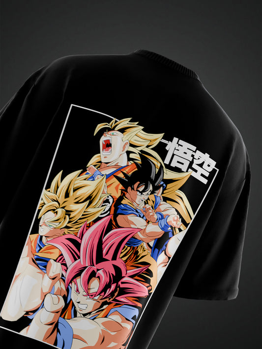 DRAGONBALLZ GOKU OVERSIZED TSHIRT